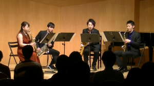 【ギャラリー】2018年3月31日（土）Saxophone Quartet Recital