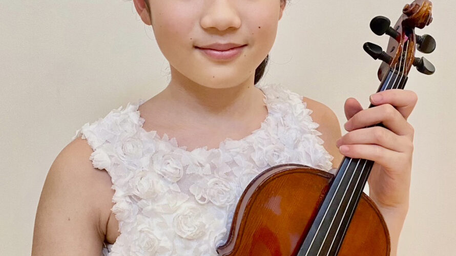 野澤宥乃さんが第1位　第45回全日本ジュニアクラシック音楽コンクールヴァイオリン部門小学4年生の部