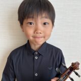 山形玲維さんが第1位　第45回全日本ジュニアクラシック音楽コンクールヴァイオリン部門小学1年生の部