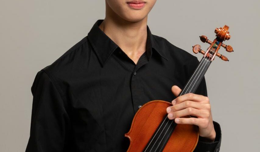 松木翔太郎さんが第1位　第45回全日本ジュニアクラシック音楽コンクールヴァイオリン部門高校1年生の部