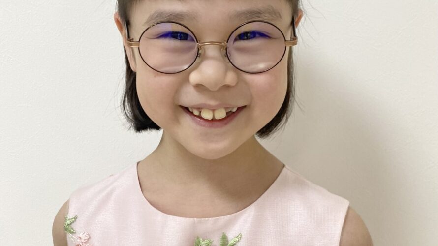 阿閉紗来さんが第1位　第46回全日本ジュニアクラシック音楽コンクールピアノ部門小学2年生の部