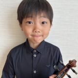 山形玲維さん（ヴァイオリン部門小学1年生の部第1位）第45回全日本ジュニアクラシック音楽コンクール入賞者インタビュー