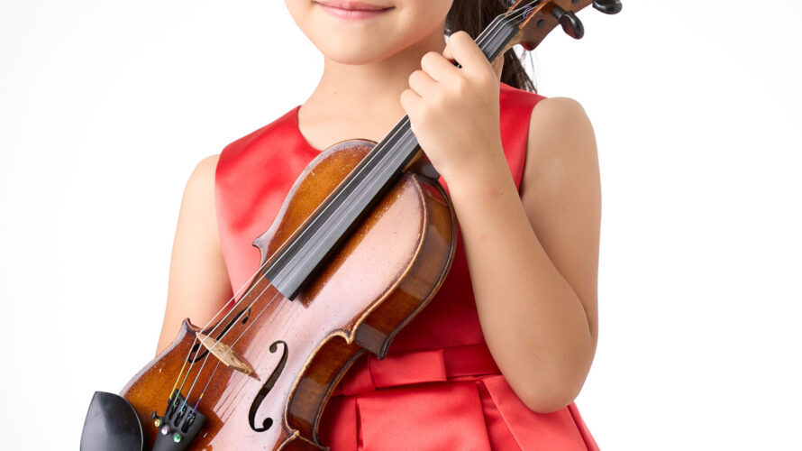 高松佳穂さんが第1位 第49回全日本ジュニアクラシック音楽コンクールヴァイオリン部門小学2年生の部
