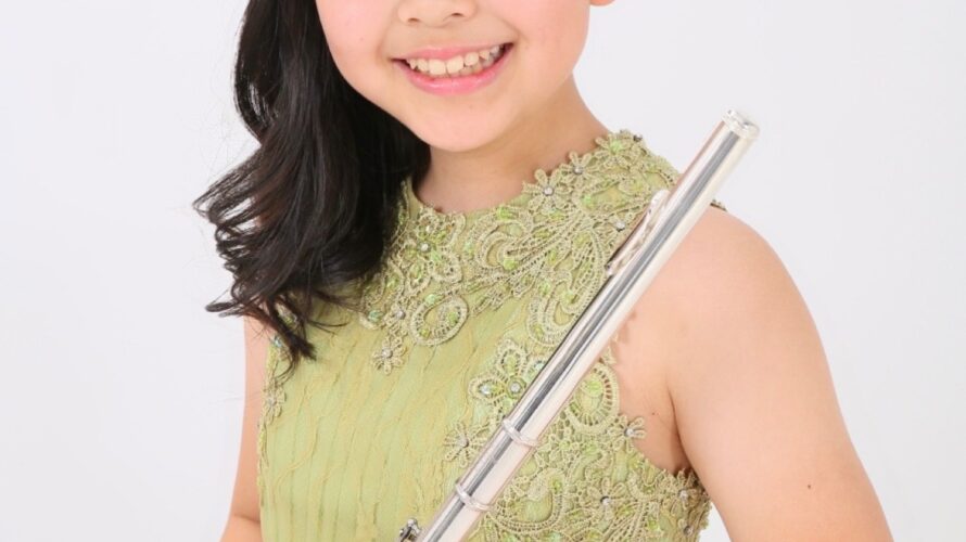 井上詩織さんが第1位 第49回全日本ジュニアクラシック音楽コンクールフルート部門小学生高学年の部