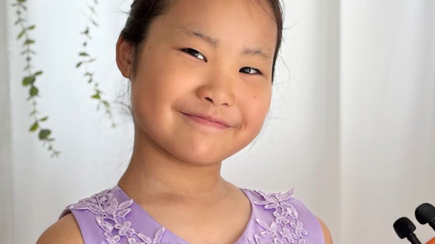 山岸真由さんが第1位　第50回全日本ジュニアクラシック音楽コンクールヴァイオリン部門小学3年生の部